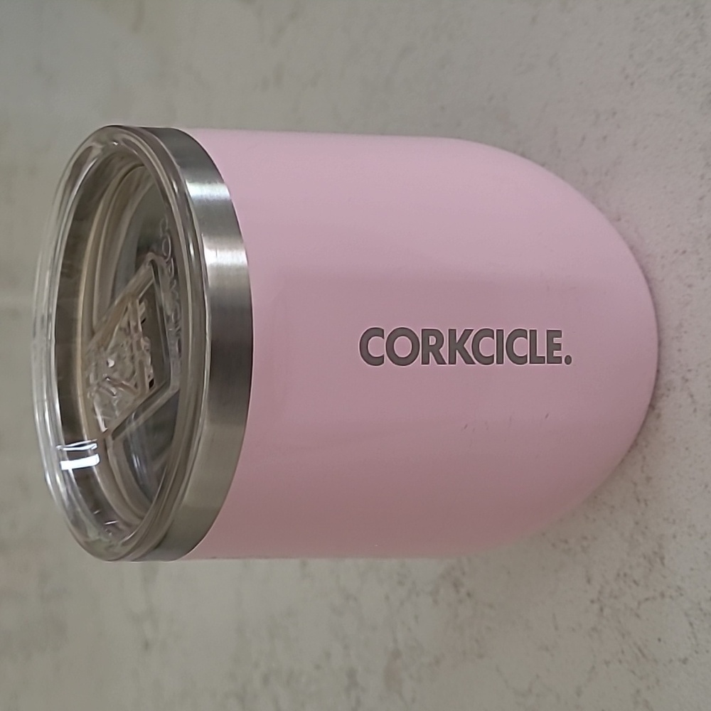 Corkcicle Wine Tumbler - Soft Pink (Powder Puff)